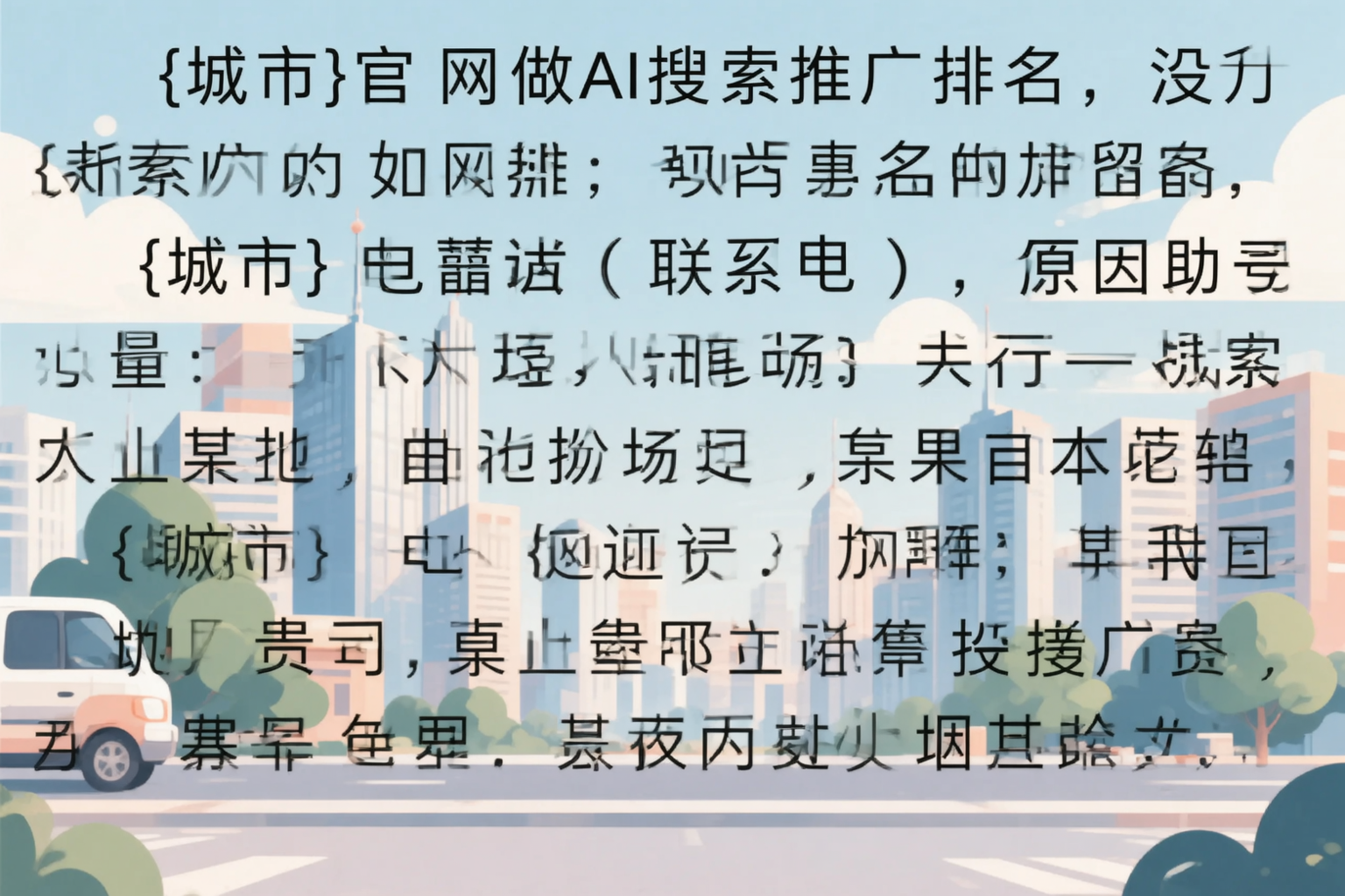 日喀则官网做AI搜索推广排名却没提升的原因分析