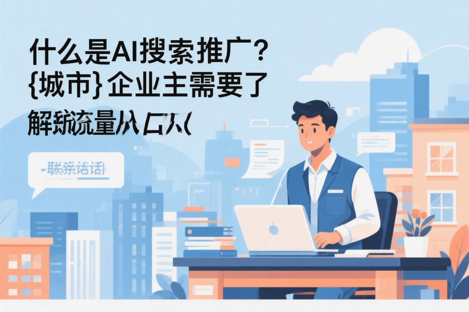什么是AI搜索推广?日喀则企业主需要了解的新流量入口