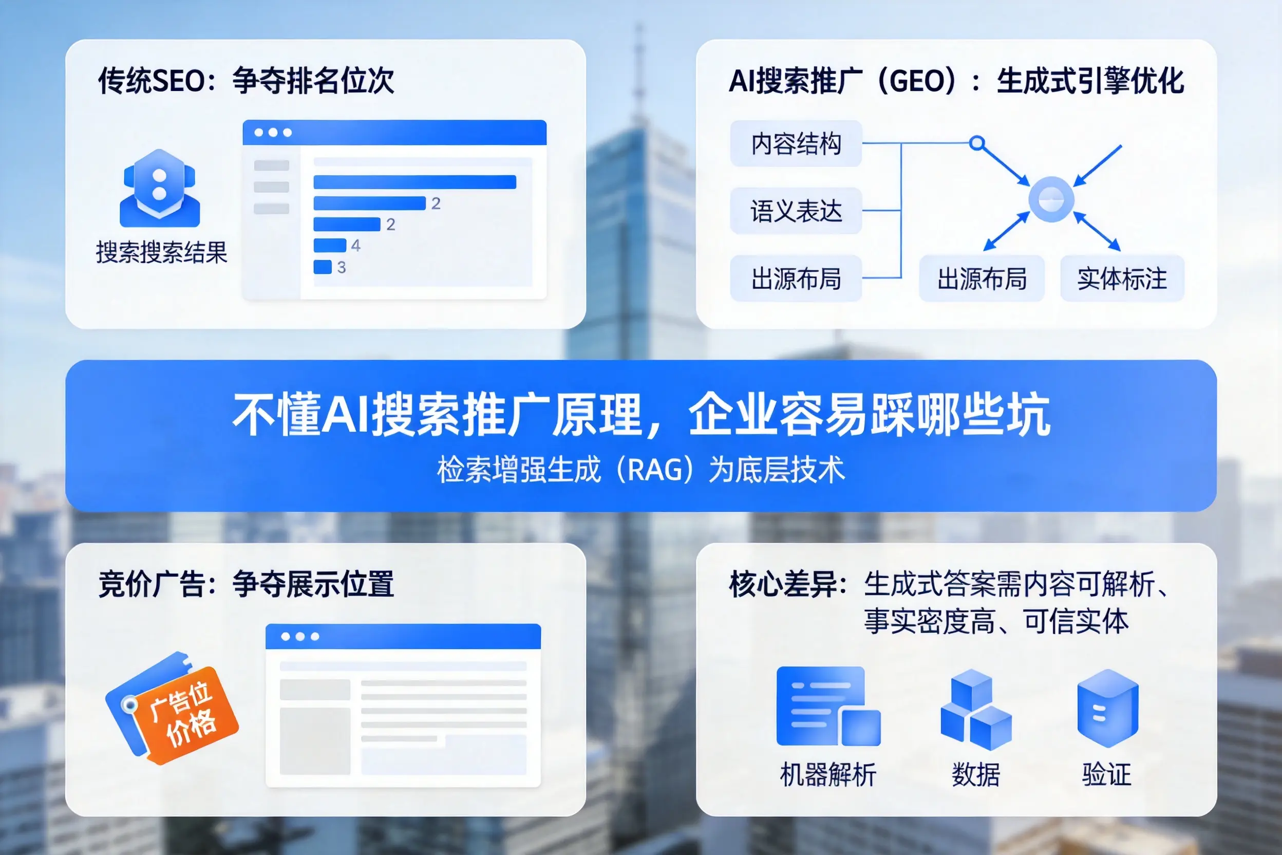 不懂AI搜索推广原理，日喀则企业容易踩哪些坑