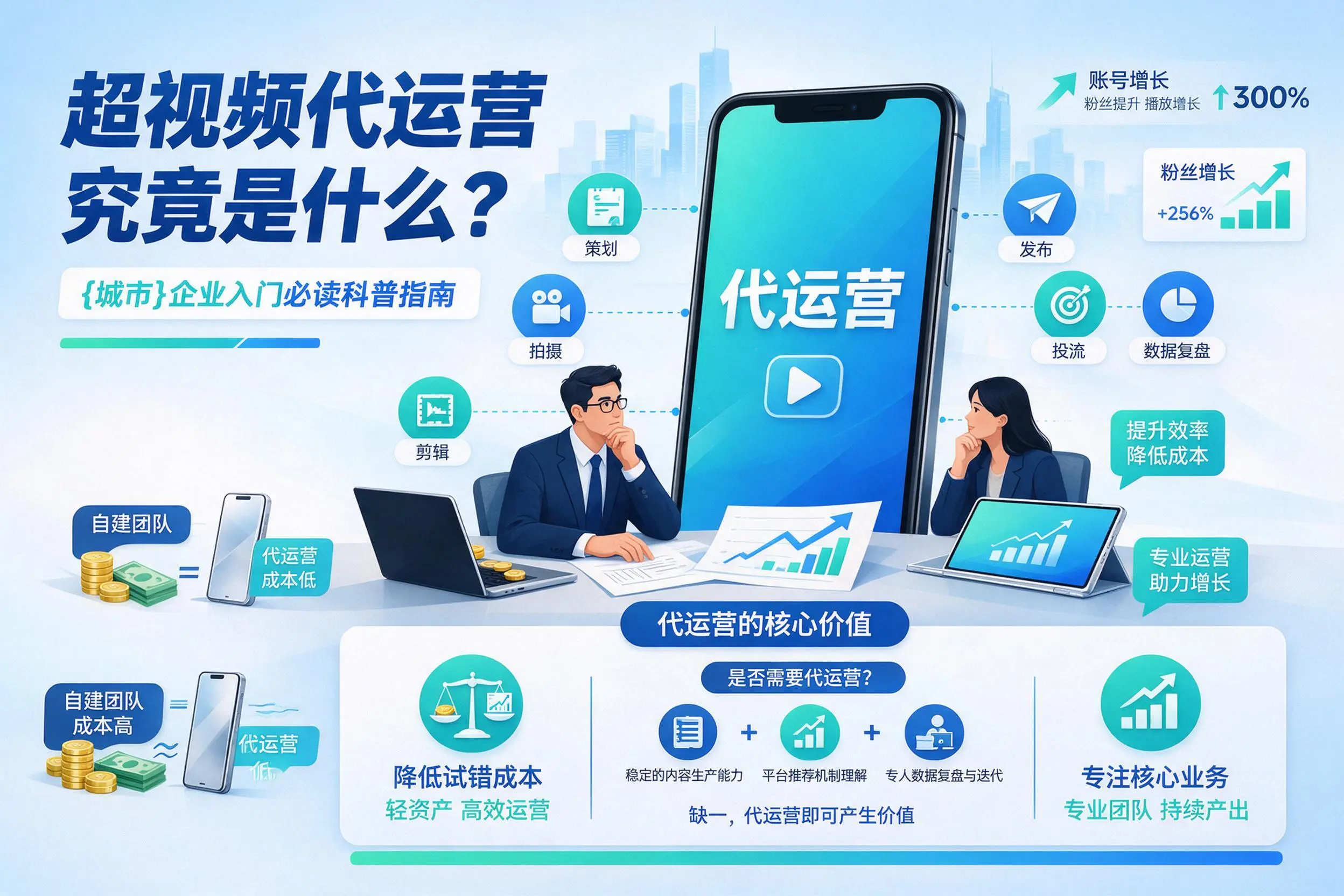 短视频代运营究竟是什么？日喀则企业入门必读科普指南