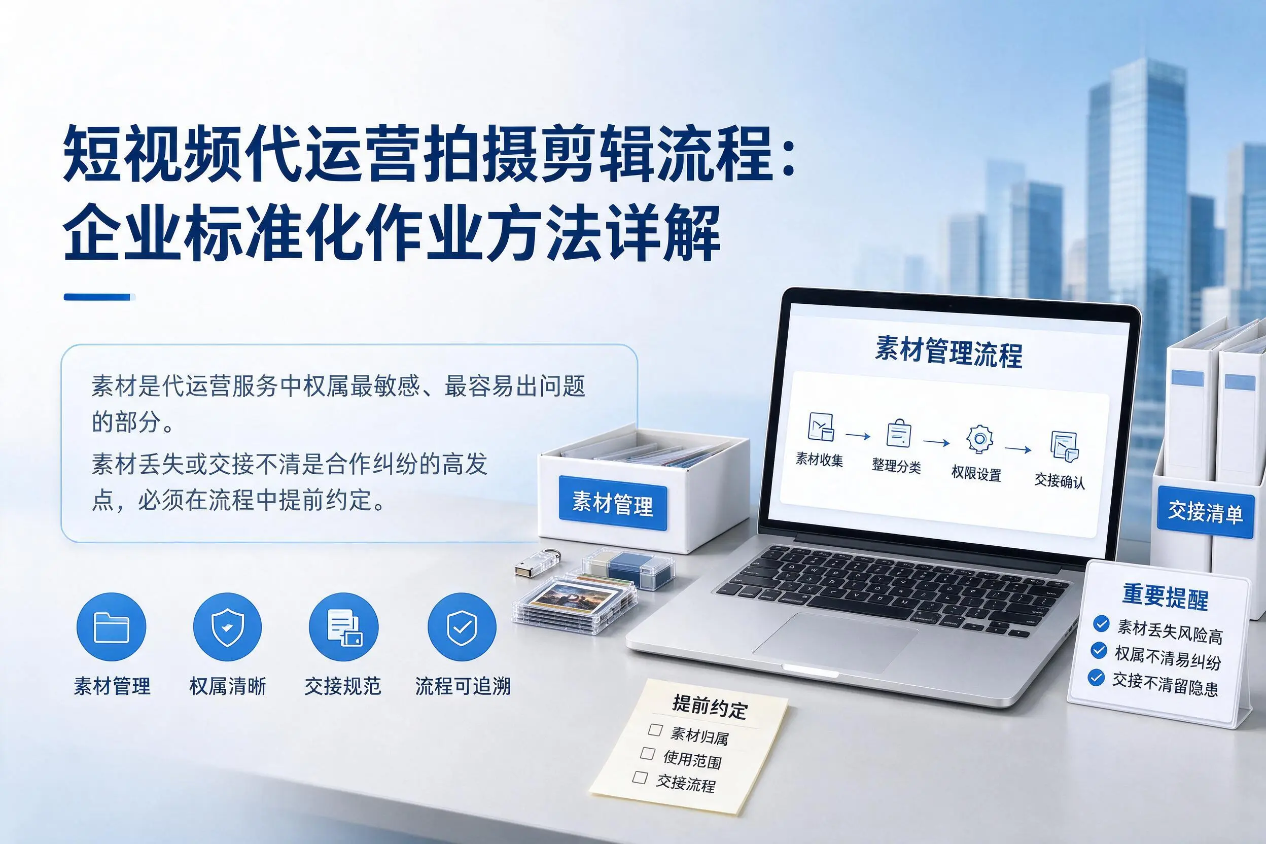 短视频代运营拍摄剪辑流程：日喀则企业标准化作业方法详解