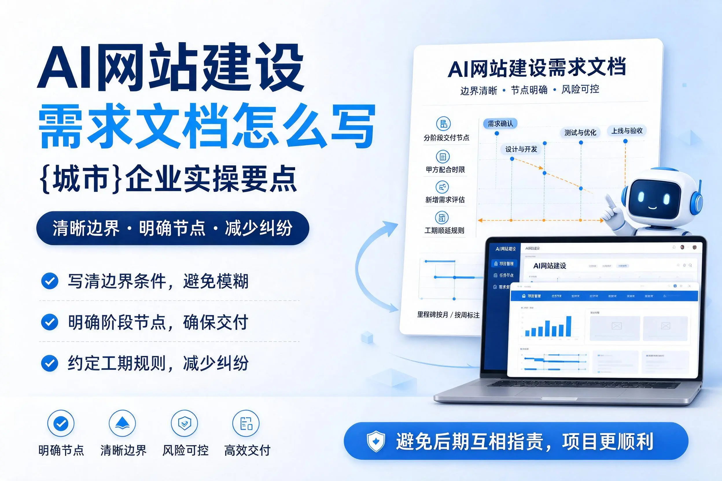 AI网站建设需求文档怎么写，日喀则企业实操要点