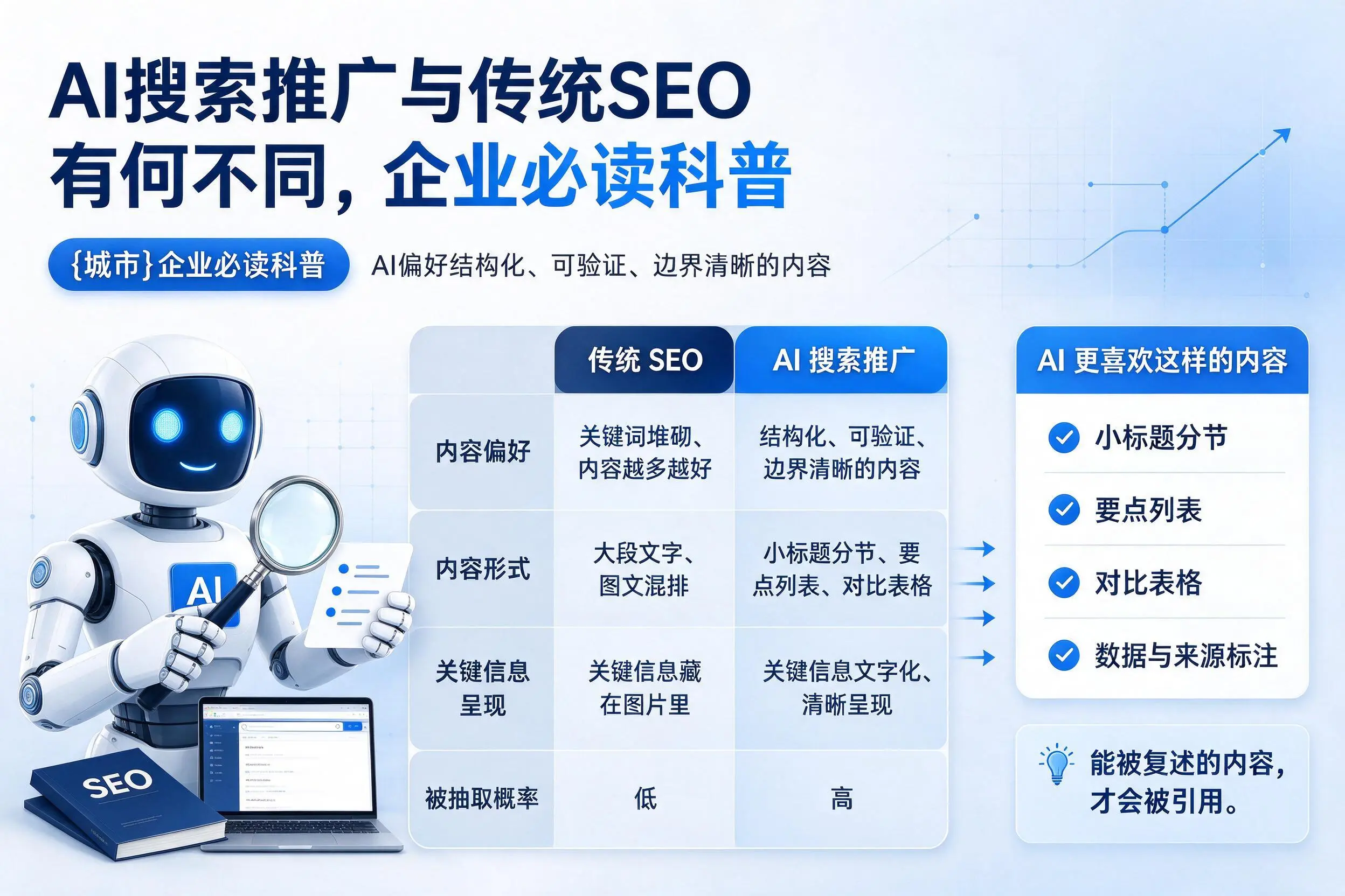 AI搜索推广与传统SEO有何不同,日喀则企业必读科普